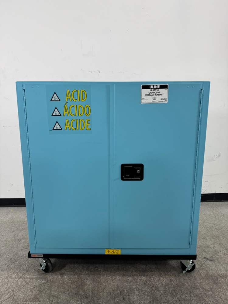Image of Uline 30. Gal Corrosive Storage Cabinet